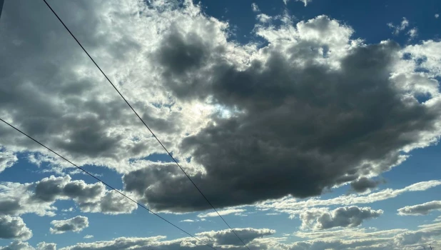 Разбросались по небу облака