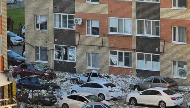 Взорвался многоэтажный дом в Ставрополе