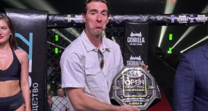 Сергей Шубенков на турнире по MMA Open FC 53