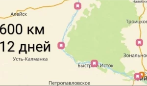 Бийчанин отправился в одиночное путешествие на SUP-борде до Новосибирска.