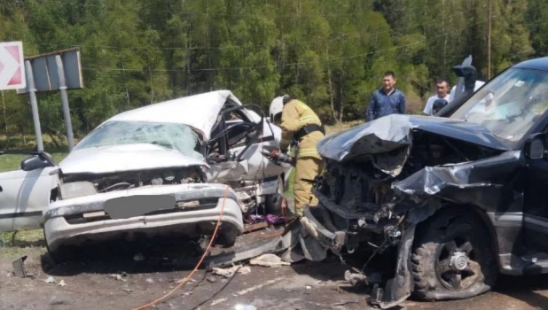 Смертельное ДТП на Чуйском тракте