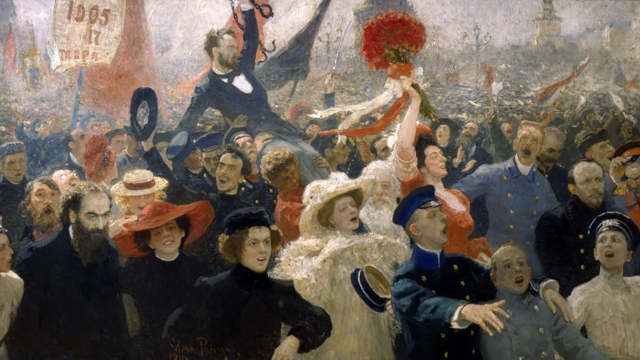 Художник Илья Репин. 1905 год.