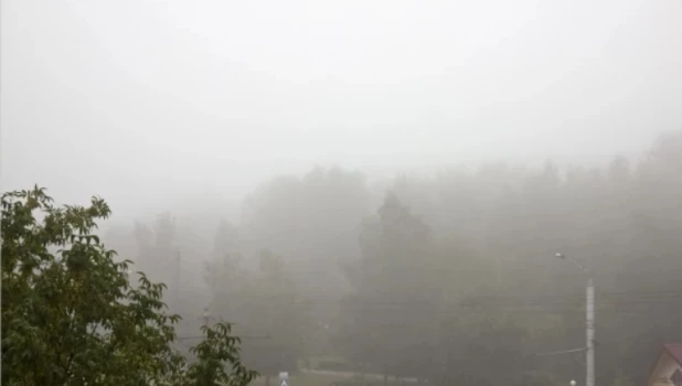 Дождь в Барнауле 