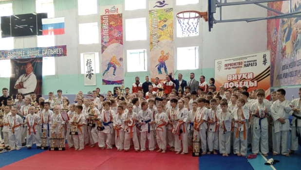 Первенство по киокушин каратэ "Внуки Победы".