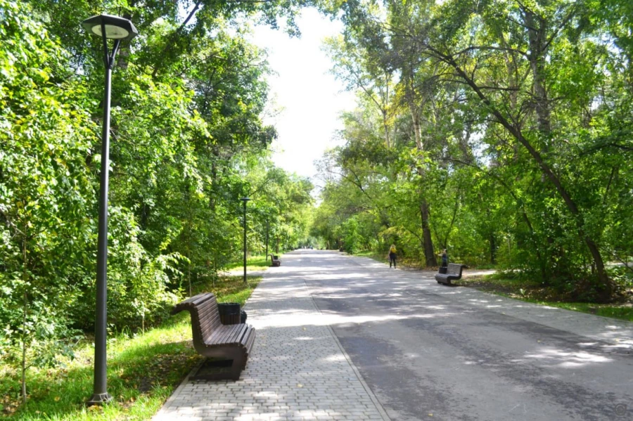 Парк «Юбилейный» в Барнауле.