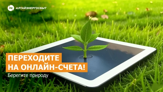 Переходите на онлайн-счета.