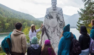  Алтайском крае завершили работы по благоустройству Парка Рериха.