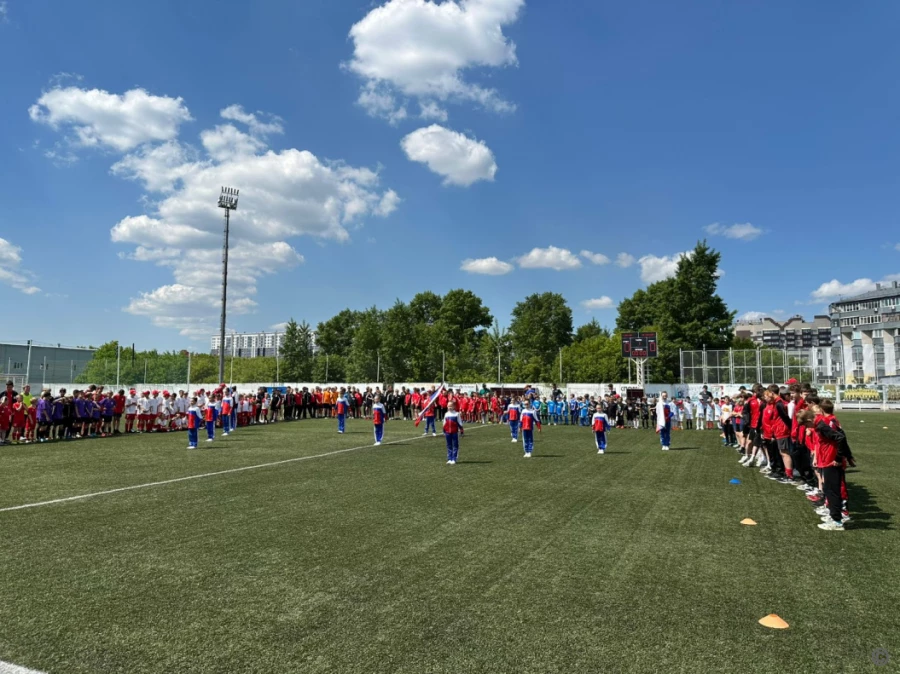 Турнир по футболу среди спортсменов 2017- 2018 годов рождения.