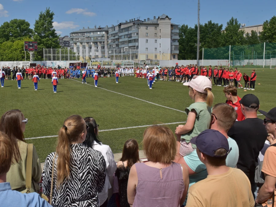 Турнир по футболу среди спортсменов 2017- 2018 годов рождения.