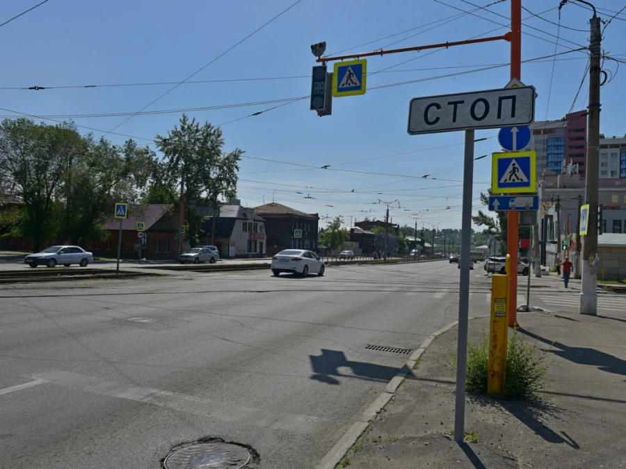 Работы по ремонту трамвайных путей стартуют в центре Барнаула.