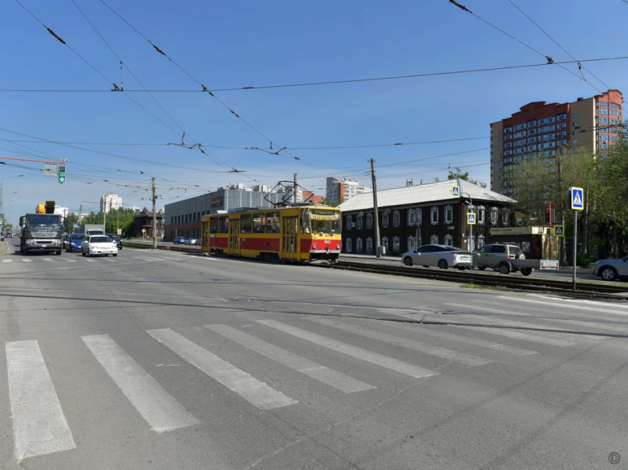 Работы по ремонту трамвайных путей стартуют в центре Барнаула.