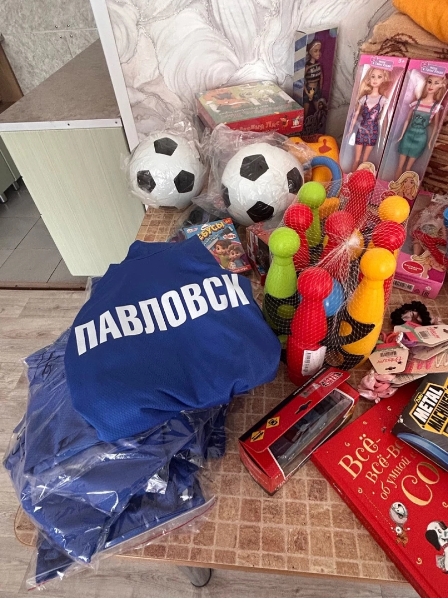 БК «Барнаул» в Павловском детском доме