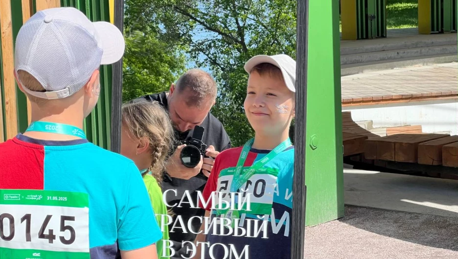 В Барнауле 31 мая прошел «Зеленый марафон» от Сбера