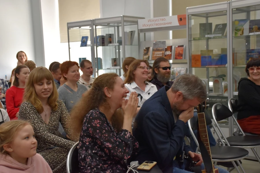 Гости в библиотеке им. Шишкова