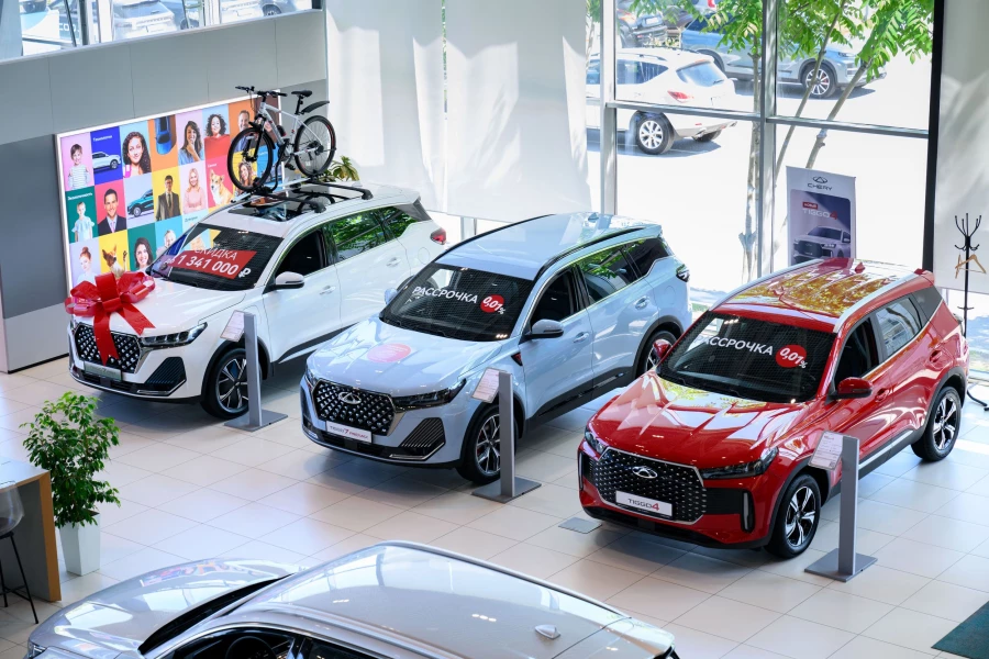 Автомобили компании Chery в Автоцентре АНТ.