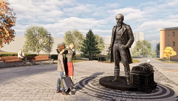 В администрации города обсудили установку памятника Достоевскому в Барнауле.