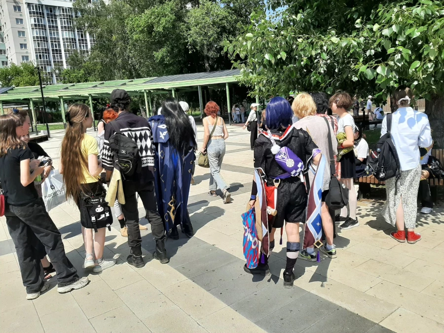 Косплееры в Барнауле.