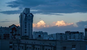 Барнаул вечером, 2025 год.