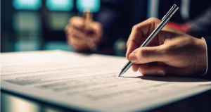 Документы. Подписание документов. Договор.