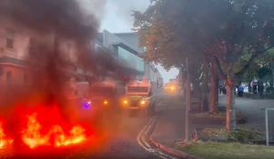 Беспорядки в Северной Ирландии.