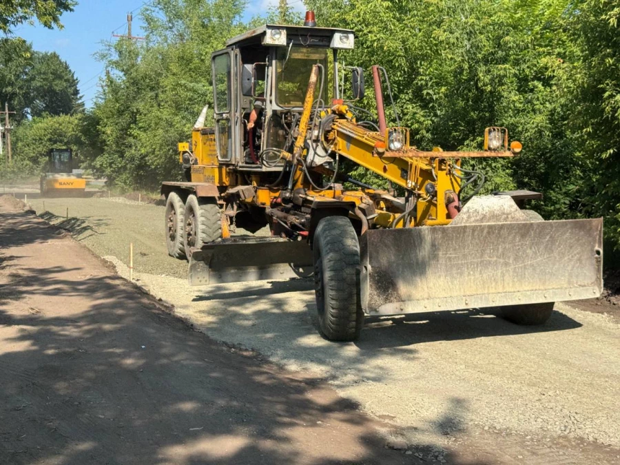 Ремонт дорог в Алтайском крае.