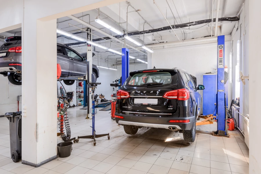 Китайские авто в сервисе