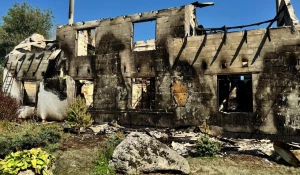 Пожар на сыроварне.