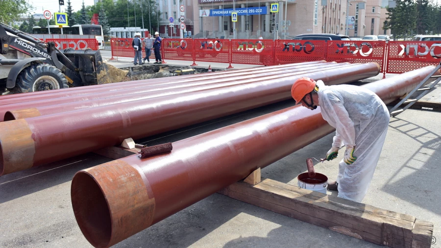 На проспекте Ленина будет ограничено движение в связи с масштабной модернизацией теплосетей.