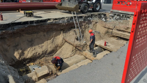 На проспекте Ленина будет ограничено движение в связи с масштабной модернизацией теплосетей.