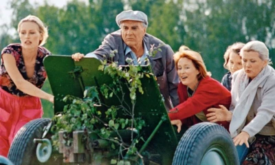На съёмках фильма Евгения Матвеева 