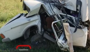 На алтайской трассе в страшном ДТП погиб водитель «Волги».