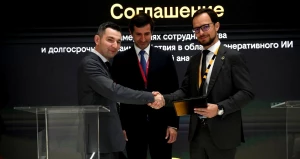 Александр Бочкин, генеральный директор ООО «Инфомаксимум», Александр Шведов, директор по работе с государственными заказчиками Билайна.