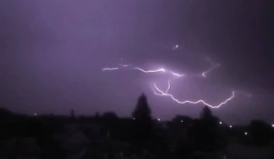 Гроза в Барнауле.