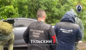 Кадры с места убийства.