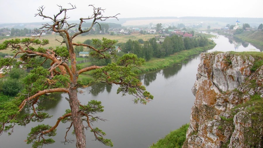 Река Чусовая.