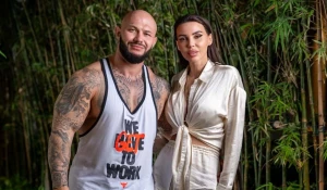 Блогер Оксана Самойлова и певец Джиган.