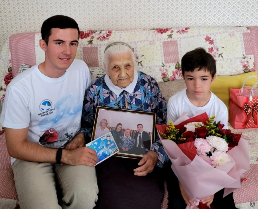 Мария Максимовна Денежкина, ветеран ВОВ, Почетный гражданин Алтайского края.