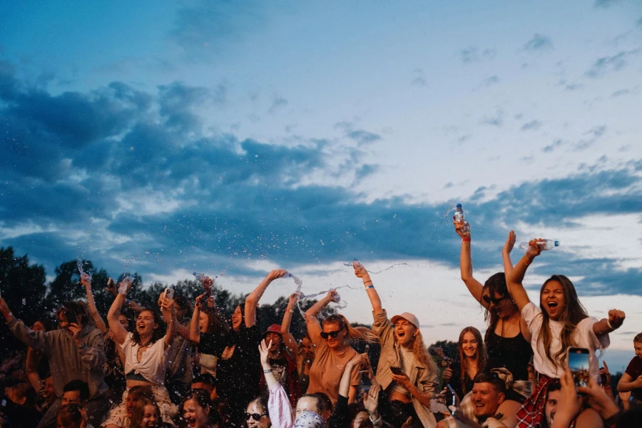 Музыка заряжала гостей фестиваля «ГРАНЬ» энергией.