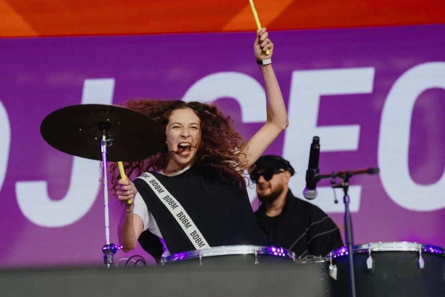 Музыка заряжала гостей фестиваля «ГРАНЬ» энергией.