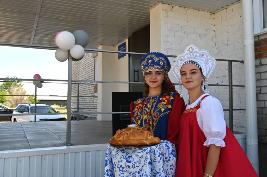 Открытие обновлённого дома культуры в посёлке Ремовский Локтевского района Алтайского края.