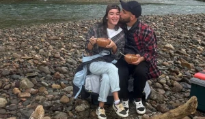 Ксения Бородина проводит медовый месяц на Алтае