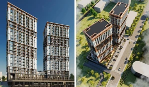 Проект ЖК на ул. Папанинцев, 155.