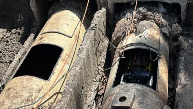 Робот для проверки теплосетей.