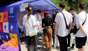 На фестивале профессий «Карьерный движ. Поколение ПРОФИ».