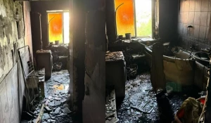 Мать и ее младший сын погибли из-за пожара в девятиэтажном доме 