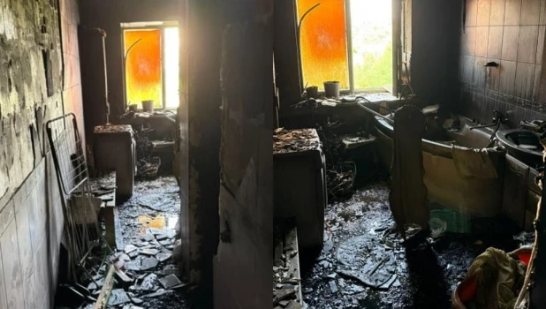 Мать и ее младший сын погибли из-за пожара в девятиэтажном доме 