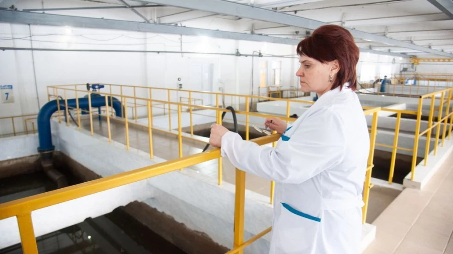 Очистные сооружения «Росводоканал Барнаул».