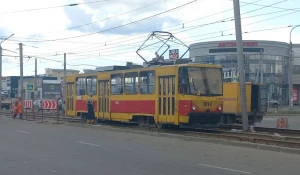 Возобновили движение трамваев на улице Попова в Барнауле