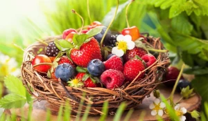 Летние ягоды.