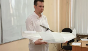 Студент АлтГТУ создал беспилотник с помощью 3D-печати.